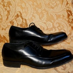 Alfani Ralfie,Mens Vegan leather black dress shoes